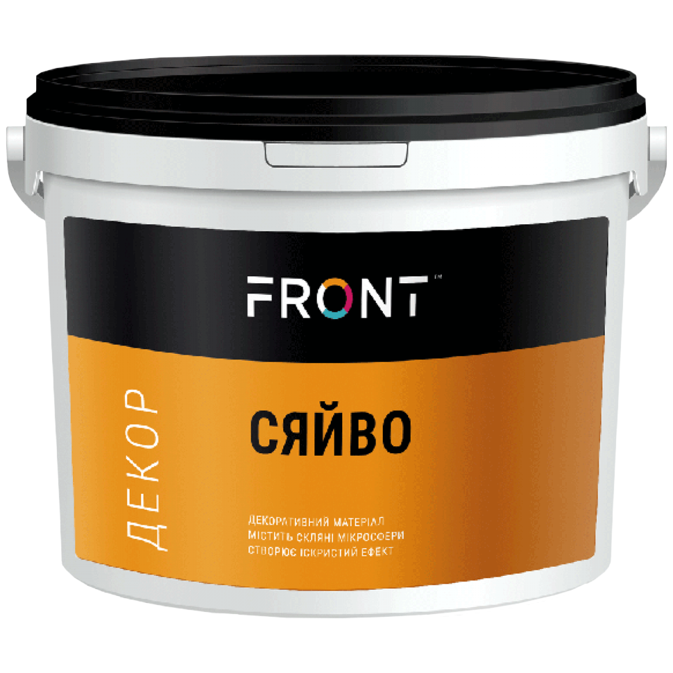 Декоративна штукатурка СЯЙВО, FRONT, перламутрова , 6кг.